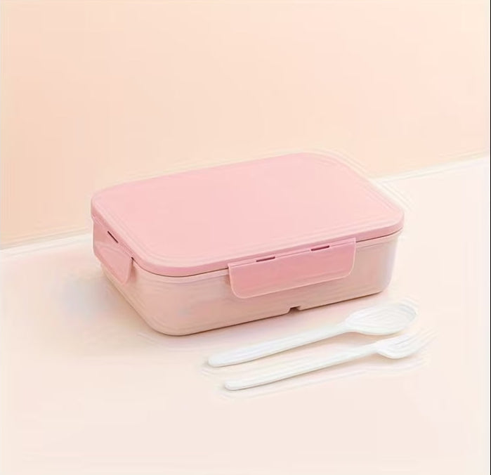 🍱 All-in-One Bento Lunch Box – Stay Organized & Eat Healthy!(customizable)