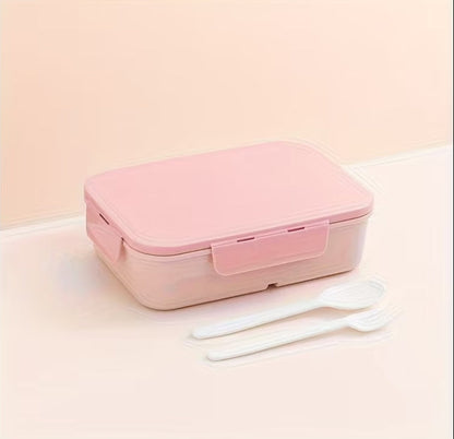 🍱 All-in-One Bento Lunch Box – Stay Organized & Eat Healthy!(customizable)