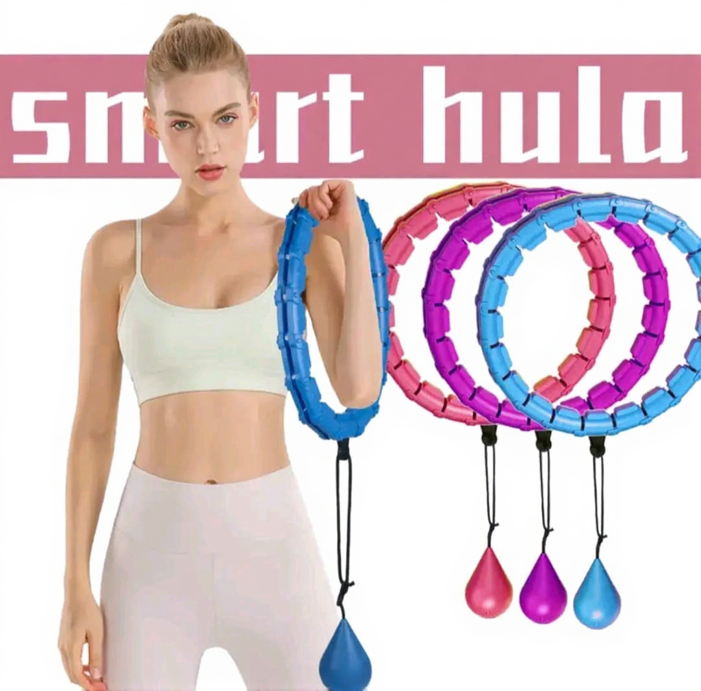 Weighted Hula Hoop – Adjustable Fit Hoop for Weight Loss