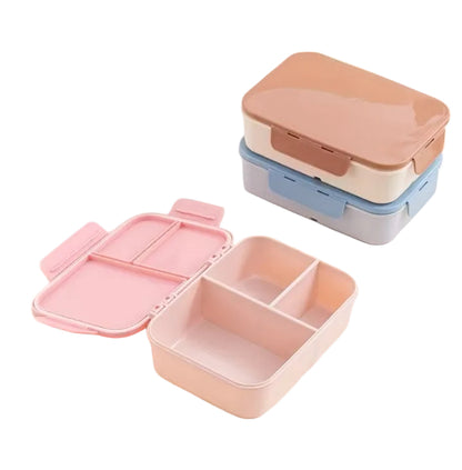 🍱 All-in-One Bento Lunch Box – Stay Organized & Eat Healthy!(customizable)